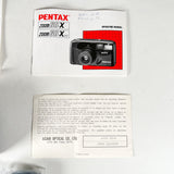 Vintage 1991 Pentax IQZoom 60-X Point & Shoot 35mm Film Camera