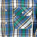 Vintage 90's Five Brother Heavy Cotton Plaid Flannel Shirt