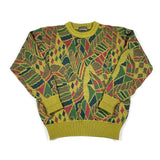 Vintage 80's Persing Square Camo Crewneck Sweater