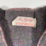 Vintage 60's McGeorge of Dumfries Scottish Wool Cardigan Sweater