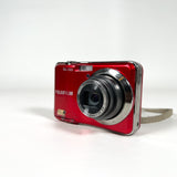 Modern 2010 Fujifilm FinePix AX250 Red 14MP Digital Camera
