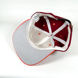 Vintage 90's Titleist by New Era Burgundy & Orange Snapback Hat