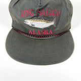 Vintage 90's King Salmon Alaska Waxed Canvas Hat