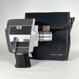 Vintage 1964 Keystone K-825 Auto Zoom 8mm Movie Camera