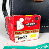 Vintage 1964 Keystone K-825 Auto Zoom 8mm Movie Camera