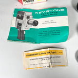 Vintage 1964 Keystone K-825 Auto Zoom 8mm Movie Camera