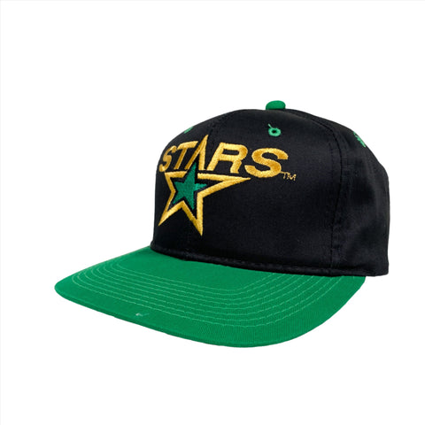 Vintage 90's Dallas Stars Plain Logo NHL Hat