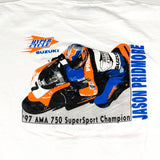 Vintage 1997 Jason Pridmore Suzuki Motorcycle T-Shirt