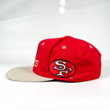 Vintage 90’s San Francisco 49ers Script Logo Snapback Hat