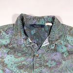 Vintage 90's Woolrich Floral Paisley Button Up Shirt