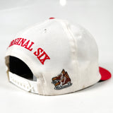 Vintage 90’s Detroit Red Wings NHL Original Six Snapback Hat