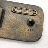 Vintage 1977 Indiana Metal Craft “Free Wheelin’ Four Wheelin’” Truck Belt Buckle