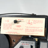 Vintage 60's Keystone Dual 8 K-539 Movie Projector