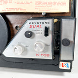 Vintage 60's Keystone Dual 8 K-539 Movie Projector