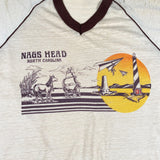 Vintage 70's Nags Head North Carolina Souvenir T-Shirt