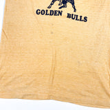 Vintage 70's Johnson C. Smith Golden Bulls HBCU T-Shirt