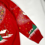 Vintage 90's Santa Claus Christmas Crewneck Sweatshirt