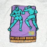 Vintage 80's TVKO Pay-Per-View Boxing T-Shirt