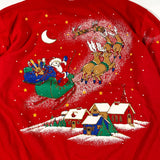 Vintage 90's Santa Claus Christmas Crewneck Sweatshirt