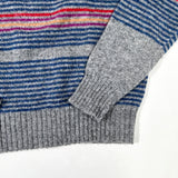 Vintage 90’s Colours by Alexander Julian Shetland Wool Stripe Sweater