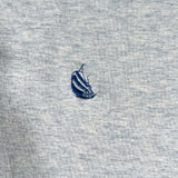 Vintage 90's Nautica Heather Oatmeal Henley T-Shirt