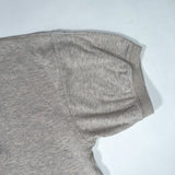 Vintage 90's Nautica Heather Oatmeal Henley T-Shirt