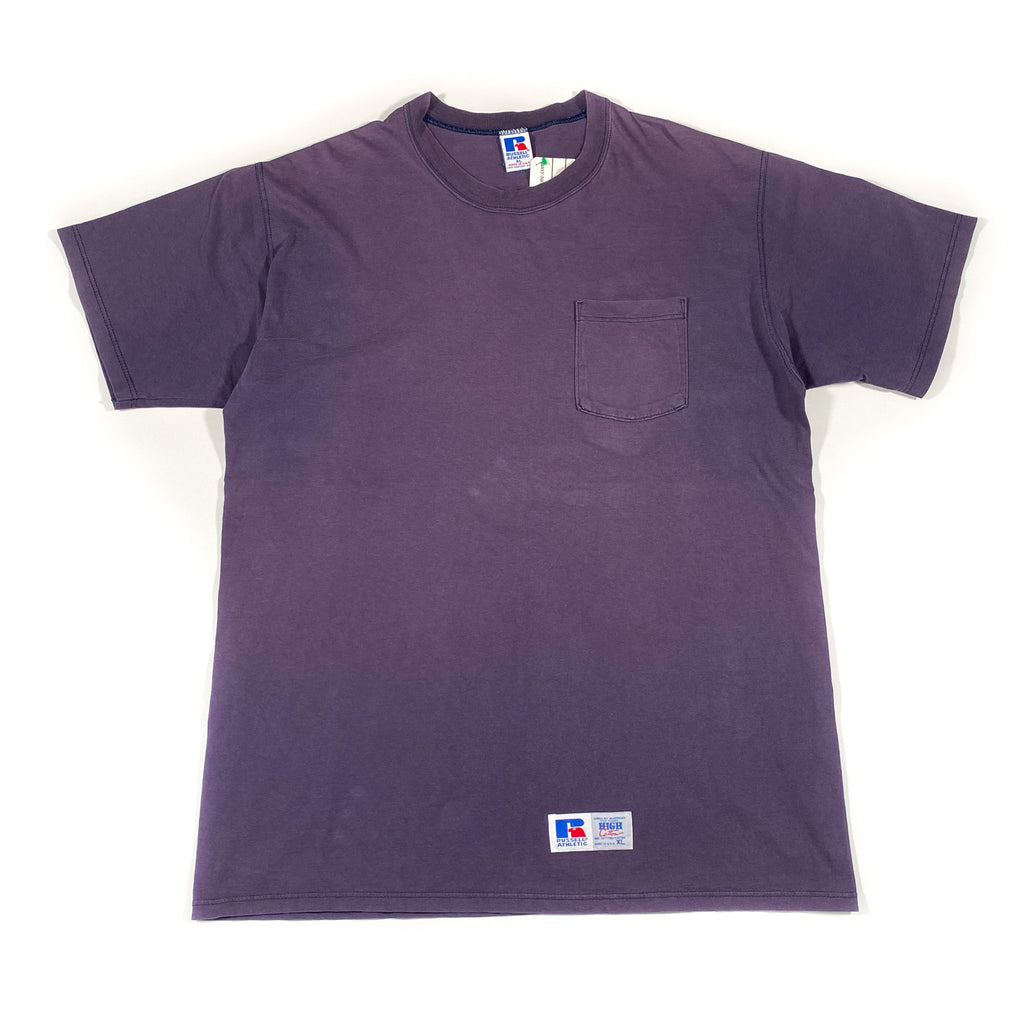 Vintage 90's Russell Athletic Plain Pocket T-Shirt – CobbleStore