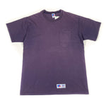 Vintage 90's Russell Athletic Plain Pocket T-Shirt