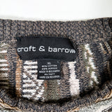 Vintage 90’s Croft & Barrow 3D Textured Knit Sweater