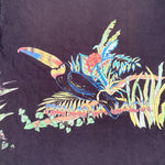 Vintage 90's Panama Jack Tropical Birds Wrap T-Shirt