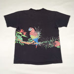 Vintage 90's Panama Jack Tropical Birds Wrap T-Shirt