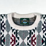 Vintage 90’s Jantzen Geometric Knit Sweater