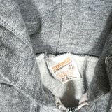 Vintage 80’s Sportswear USA Gray Blank Tri-Blend Zip Hoodie