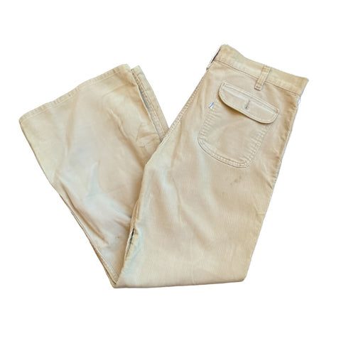 Vintage 80's Levi's Corduroy Flare Pants