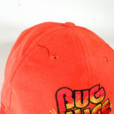 Vintage 90's Bug Juice Cartoon Logo Orange Snapback Hat