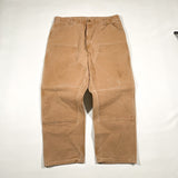 Vintage 90's Carhartt Tan Double Knee Pants