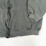 Vintage 90's Coleman Outdoors Thermal Lined Zip Hoodie Sweatshirt