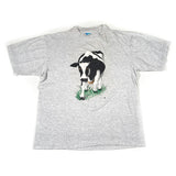 Vintage 90's Cow Reverse Print T-Shirt