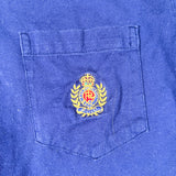 Vintage 90’s Polo by Ralph Lauren Navy Crest Logo Polo Shirt
