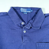 Vintage 90’s Polo by Ralph Lauren Navy Crest Logo Polo Shirt