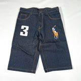 Vintage Y2K Big Horse #3 Bootleg Denim Shorts