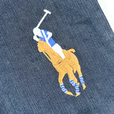 Vintage Y2K Big Horse #3 Bootleg Denim Shorts