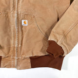 Modern 2008 Carhartt J140 BRN Brown Duck Active Jacket