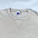 Vintage 90’s Russell Athletic Beige Crewneck Sweatshirt
