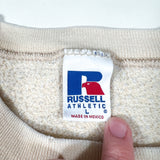 Vintage 90’s Russell Athletic Beige Crewneck Sweatshirt