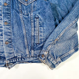 Vintage 80's Levi’s Cotton Flannel Lined Denim Jacket
