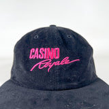 Vintage 90's Casino Royale Black Strapback Hat