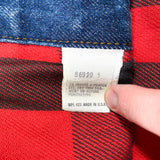 Vintage 80's Levi’s Cotton Flannel Lined Denim Jacket