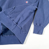 Vintage 80’s Champion Reverse Weave Navy Hoodie Sweatshirt