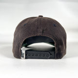 Vintage 90's Nike Swoosh Faded Black Snapback Hat